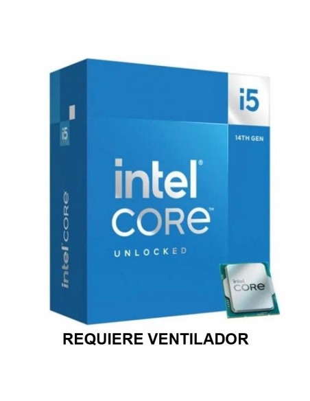 INTEL S-1700 I5-14600K   BOX   5.3 GHZ SIN VENTILADOR PN: BX8071514600K EAN: 5032037278447   