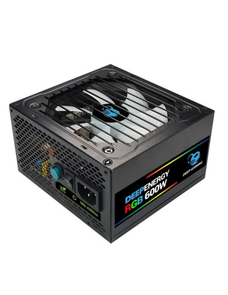 FUENTE  600W/40A 80+ BRONZE    GAMING RGB SEMI-MODULAR PN: DG-PWS600-MRBZ EAN: 8436556148804