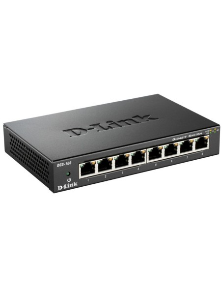 SWITCH GIGA  8PTOS DLINK       DGS-108 PN: DGS-108 EAN: 790069368240