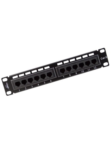PATCH PANEL 12 PTOS UTP CAT.6   10" KRONE Y 110...
