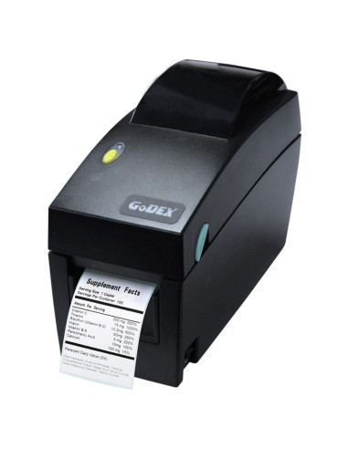 IMPRES. GODEX TICKET DT2X NEGR A USB+RED+SERIE...