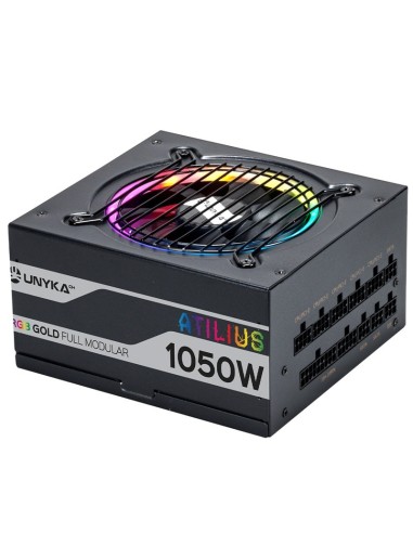 FUENTE 1050W/87.5A 12CM ATILIU S 90 EFICIENTE...