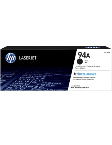 TONER HP CF294A 94A NEGRO PN: CF294A EAN:...