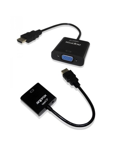 CONVERSOR HDMI A VGA APPROX PN: APPC17 EAN:...