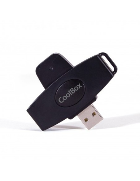LECTOR EXT. COOLBOX DNIE COO-C RU-SC02 USB NEGRO PN: COO-CRU-SC02 EAN: 8436556143458