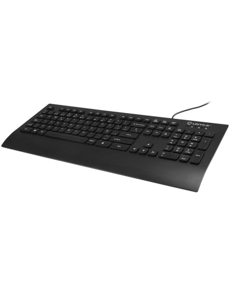 TECLADO USB WAVE UNYKA KB10 SL IM PN: 50543 EAN: 6940533542636