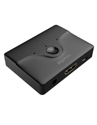 DATA SWITCH 3 HDMI 4K CONTROL  REMOTO APPROX...