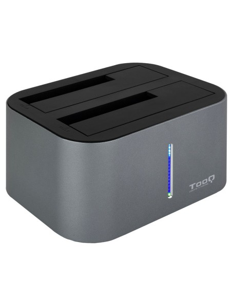 BASE HD 2.5/3.5" TOOQ    USB 2 .0 GRIS PN: TQDS-805G EAN: 8433281009622
