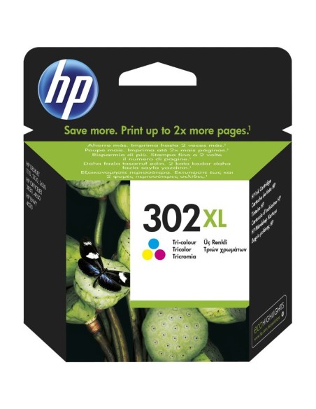 CARTUCHO HP F6U67AE 302XL COLO R PN: F6U67AE EAN: 888793803073