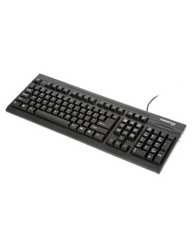 TECLADO USB OMEGA OK05T SLIM   NEGRO PN:...