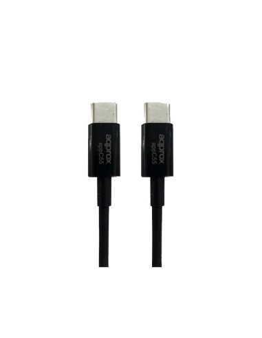CABLE USB TYPE C A TYPE C 1M   APPROX NEGRO PN:...