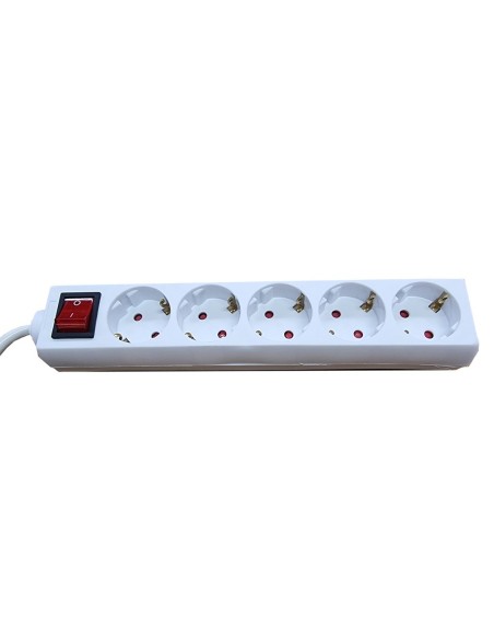 REGLETA 5 TOMAS OMEGA BLANCA   1.5M PN: OL5G15W EAN: 5907595437028