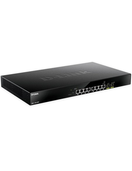 SWITCH GIGA  8PTOS DLINK       +2 PUERTOS SFP GESTIONABLE PN: DMS-1100-10TP EAN: 790069437168