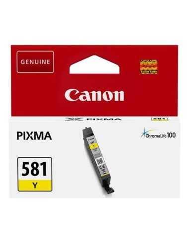 CARTUCHO CANON CLI-581 AMARILL O PN: CLI-581Y...