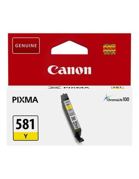 CARTUCHO CANON CLI-581 AMARILL O PN: CLI-581Y EAN: 4549292087116