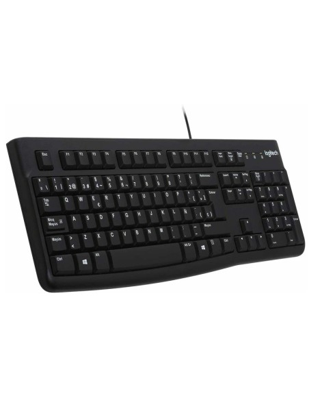 TECLADO USB LOGITECH K120 OEM  NEGRO PN: 920-002518 EAN: 5099206021372