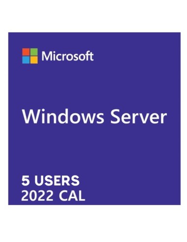 LICENCIA CAL 5 USUARIOS 2022   WINDOWS SERVER...