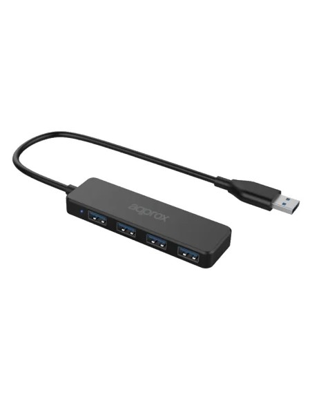HUB 4 PTOS 4 X USB 3.0 TIPO A  TIPO A A TIPO A APPROX PN: APPC49 EAN: 8435099531517