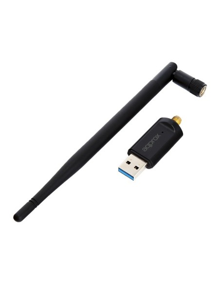 WIRELESS USB 1200MPBS APPROX   APPUSB1200DA USB CON ANTENA PN: APPUSB1200DA EAN: 8435099529514