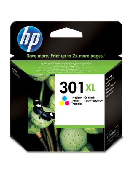CARTUCHO HP CH564EE 301XL TRIC OLOR ALTA CAPACIDAD PN: CH564EE EAN: 884962894552