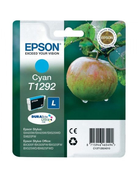 CARTUCHO EPSON T1292 CYAN PN: C13T1292 EAN: 8715946624709