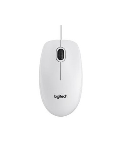 RATON USB LOGITECH B100 OEM    BLANCO PN:...