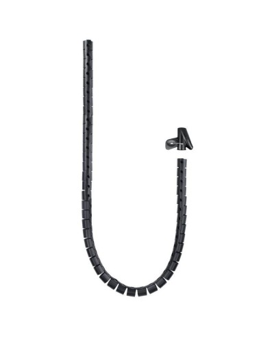 ORGANIZADOR DE CABLES FLEXIBLE 25MM 2M NEGRO...