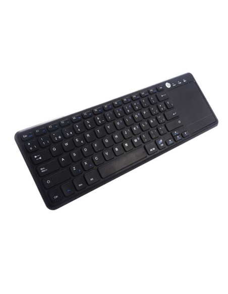 TECLADO WIRELESS COOLBOX COOLT OUCH  CON TOUCHPAD NEGRO PN: COO-TEW01-BK EAN: 8436556148743