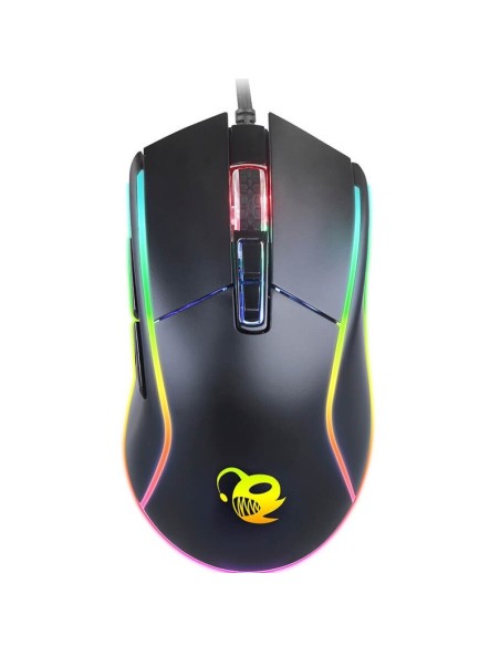 RATON USB COOLBOX GAMING DARTH  RGB 6400 dpi PROGRAMABLE PN: DG-MOU019-RGB EAN: 8436556148811