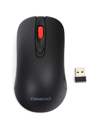 RATON WIRELESS OMEGA 1600DPI   NEGRO PN:...