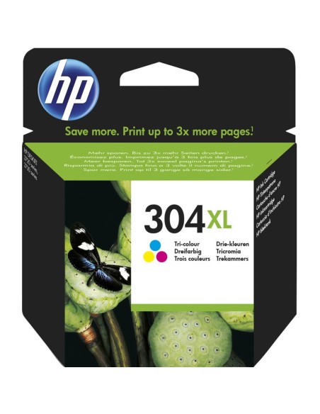 CARTUCHO HP N9K07AE N304XL TRI COLOR PN: N9K07AE EAN: 889894860798