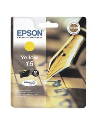 CARTUCHO EPSON T162440 AMARILL O PN: C13T162440...