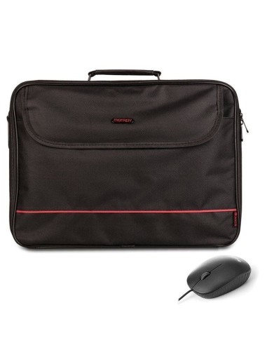 MALETIN 16"   NGS + RATON USB  BUREAUKIT NEGRO...