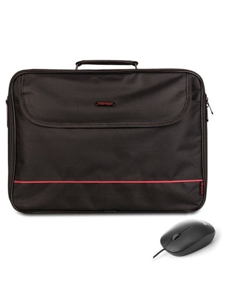 MALETIN 16"   NGS + RATON USB  BUREAUKIT NEGRO PN: BUREAUKIT EAN: 8435430601831