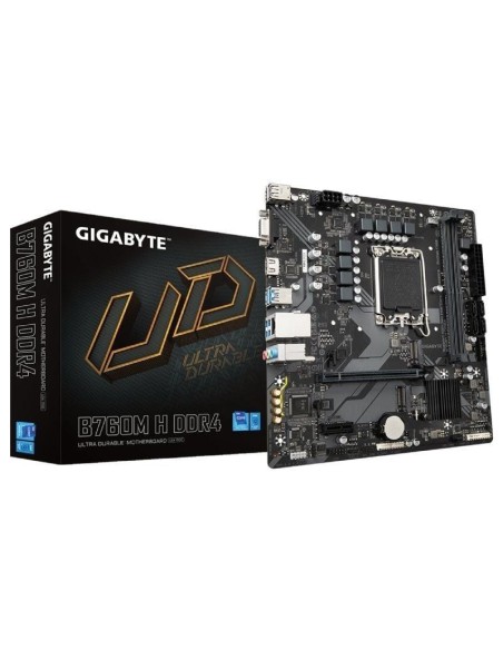 PB S-1700 B760 GIGABYTE B760M  H DDR4 M-ATX PN: B760M H DDR4 EAN: 4719331854645