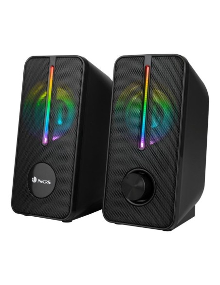 ALTAVOZ 2.0 NGS GSX-150 12W    NEGRO RGB PN: GSX-150 EAN: 8435430619287