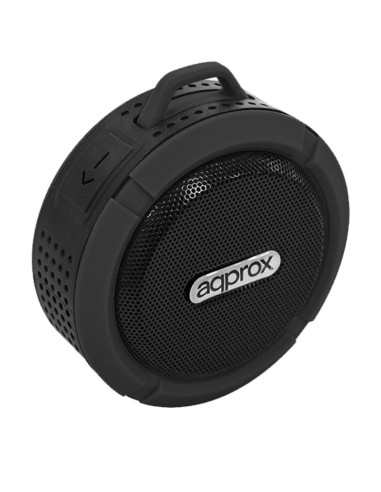 ALTAVOZ BT APPROX WATERPROOF   NEGRO APPSPWPB...