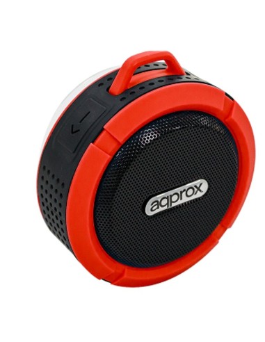 ALTAVOZ BT APPROX WATERPROOF   ROJO APPSPWPBR...