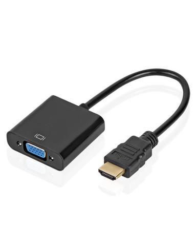 CONVERSOR HDMI A VGA + AUDIO   CABLE 0.20m...