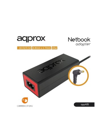 ALIMENTADOR PORT.  65W APPROX  ESPECIFICO HP...