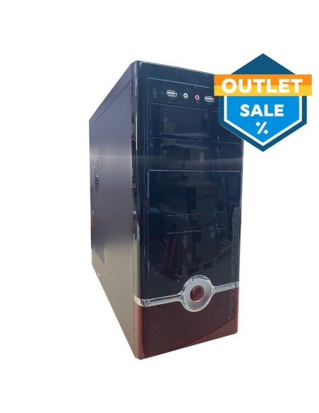 CAJA SEMITORRE ATX MANIPULADA  CON 3 VENTILADORES 12X12CM PN: 2534 EAN: 6940533540205