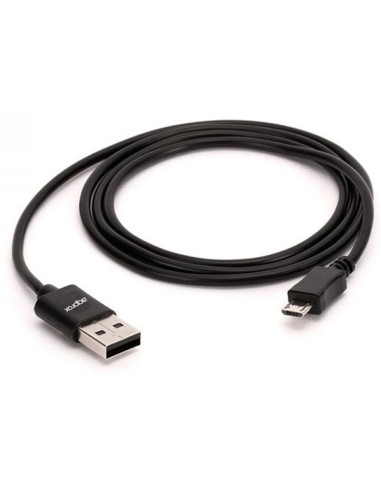 CABLE USB 2.0  1 M A MICRO USB  APPROX NEGRO...