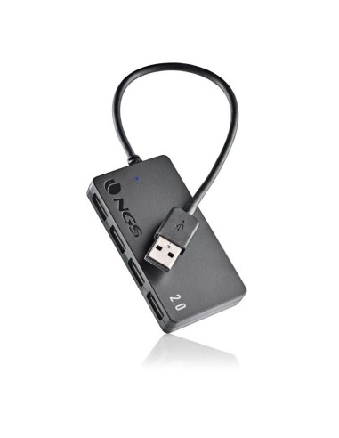 HUB 4 PTOS USB 2.0 NGS IHUB4TI NY NEGRO PN:...