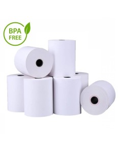 PAPEL TERMICO CAJA 100 ROLLOS  63X55X12 SIN BISFENOL A...