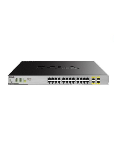 SWITCH GIGA 26PTOS DLINK LAYER 2 POE + GB PN:...