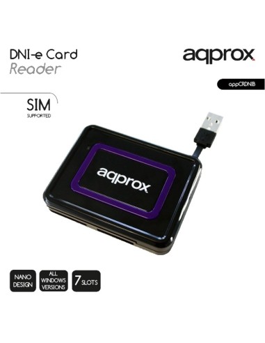 LECTOR EXT. APPROX DNIE NEGRO PN: APPCRDNIB...