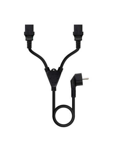 CABLE CORRIENTE PC 2 SALIDAS A SHUCKO 1.8M...