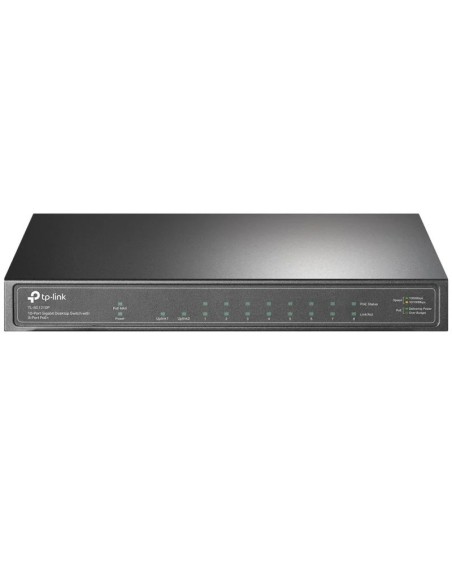 SWITCH GIGA  8PTOS TP-LINK POE + TL-SG1210P PN: TL-SG1210P EAN: 6935364052980