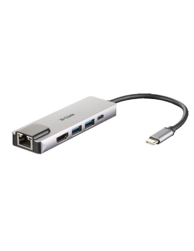 MINI DOCK USB TYPE C DLINK     USB 3.0, LAN,...