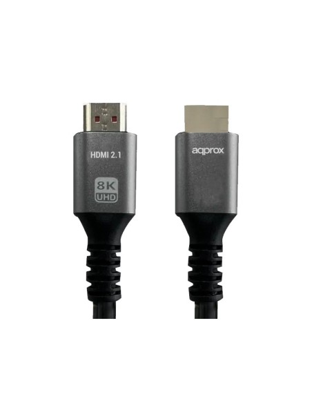 CABLE HDMI/M A HDMI/M 2M 2.1   APPROX 8K PN: APPC63 EAN: 8435099532163